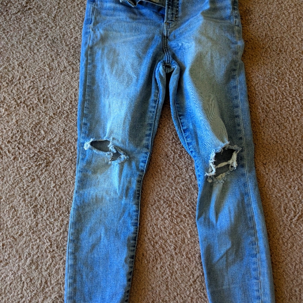 GAP True Skinny Sky High Denim - Light Blue